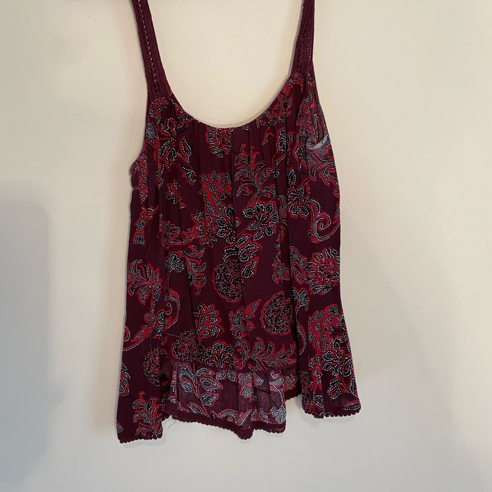 Aeropostale Pattern Tank Top - Picture 2 of 4
